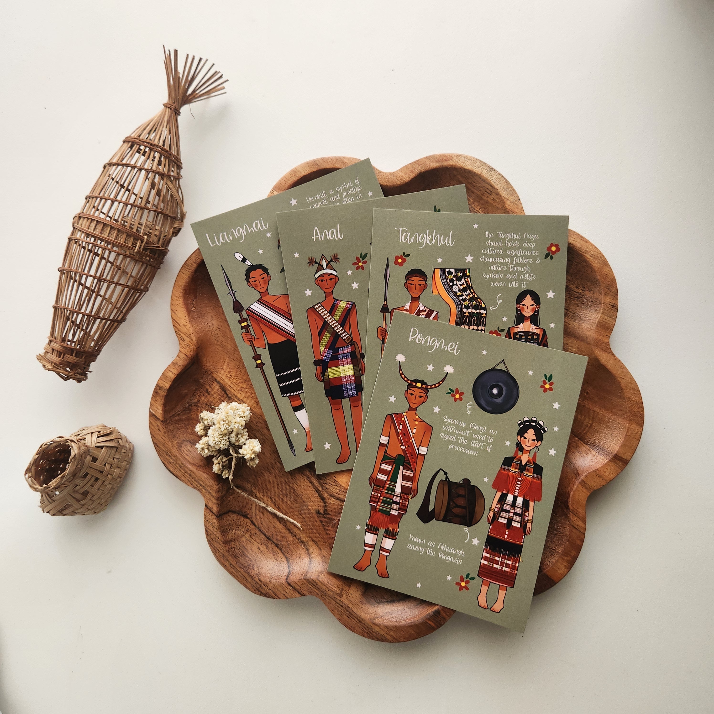 Manipur Postcard series - Set of 10 communities